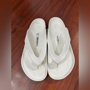Birkenstock Classic White Sandals — Size 41